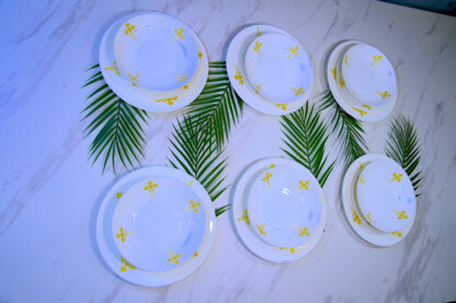 Golden Cross Dinner Set / 6  Pieces - Image 3